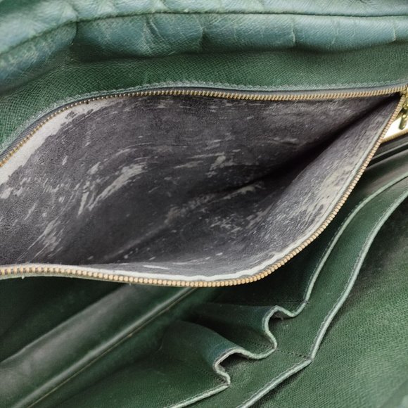 Louis Vuitton Business Bag Porte Documents Voyage Black Epi - Picture 8 of 8